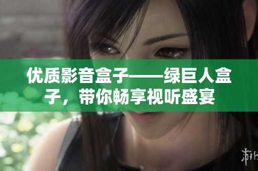 优质影音盒子——绿巨人盒子，带你畅享视听盛宴