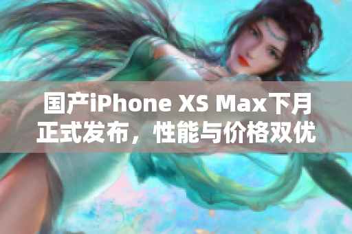 国产iPhone XS Max下月正式发布，性能与价格双优